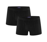 Living Crafts 2er-Pack Bio-Herren-Boxershort "Apollo" black, Gr. M