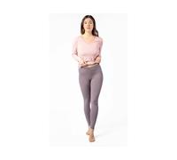 Living Crafts Bio-Damen-Leggings 'ANNEDORE', mauve, Gr. L