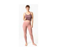 Living Crafts Bio-Damen-Leggings 'ANNEDORE' ohne Seitennähte, dried rose, Gr. M