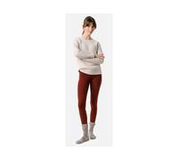 Living Crafts Bio-Damen-Leggings 'ANNEDORE' ohne Seitennähte, maroon, Gr. M