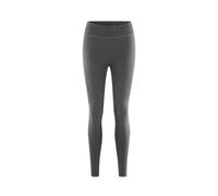 Living Crafts Bio-Damen-Leggings "Lisa" graphite melange, Gr. S