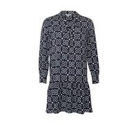 Living Crafts Bio-Damen-Midi-Kleid 'SOLENNE' langarm, oyster print, Gr. 36