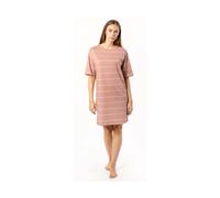 Living Crafts Bio-Damen-Nachthemd 'BERIT' mit Rundhalsausschnitt, dried rose, Gr. L