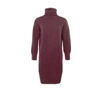 Living Crafts Bio-Damen-Strickkleid "PACIFICA" mit Rollkragen, burgundy, Gr. M