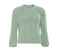 Living Crafts Bio-Damen-Strickpullover 'RICARDA' mit Raglanärmeln, ambrosia, Gr. XL