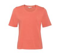 Living Crafts Bio-Damen-T-Shirt 'TABERA' mit Rundhalsausschnitt, poincana red, Gr. XL