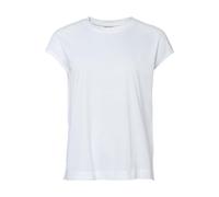 Living Crafts Bio-Damen-T-Shirt 'TIDA' mit kurzen Ärmel, white, Gr. XL