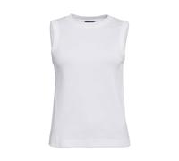 Living Crafts Bio-Damen-Top 'RITA' aus Feinripp, white, Gr. L
