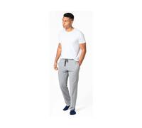Living Crafts Bio-Herren-Jogginghose 'ANSGAR' mit Seitentaschen, grey melange, Gr. L