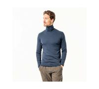 Living Crafts Bio-Herren-Rollkragenshirt 'HELGE', deep sea, Gr. XL