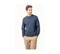 Living Crafts Bio-Herren-Sweatshirt 'RONNY' mit Rundhalsausschnitt, deep sea, Gr. XL