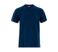 Living Crafts Bio-Herren-T-Shirt "CLARK" mit Rundhalsausschnitt, dark navy, Gr. S
