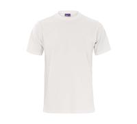 Living Crafts Bio-Herren-T-Shirt 'CLARK' mit Rundhalsausschnitt, white, Gr. XXL