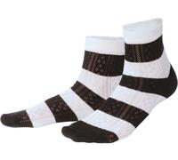 Living Crafts Bio-Socken 'RONI' mit Ajourmuster, sandshell/black, Gr. 35/38