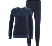 Frottee Schlafanzug Damen aus 100% weicher Bio Baumwolle