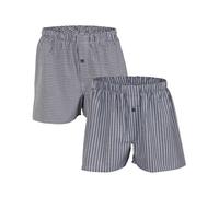 Living Crafts Boxer-Shorts "Gregor", 2er-Pack, anthracite Gr. XL