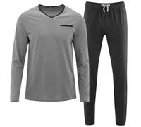 Living Crafts Baumwoll Schlafanzug Herren - kontrolliert biologisch