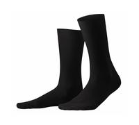 Living Crafts Damen - Herren Socken "Davos", black Gr.38-40