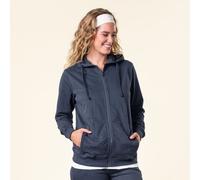 Living Crafts Bio-Damen-Kapuzenjacke "Lamina" navy, Gr. M