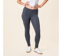 Living Crafts Bio-Damen-Leggings 'Annedore' graphit, Gr. S