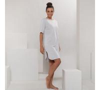 Living Crafts Nachthemd "Berit", grey melange Gr. S