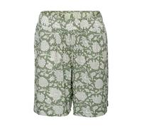 Living Crafts Damen-Short 'TETTA' aus Viskose, botanical/flowers, Gr. 42