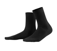 Living Crafts Damen - Herren Socken "Davos", black Gr.41-43