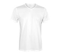 Living Crafts Herren T-Shirt, 2er-Pack - DEAN white S