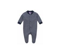 Living Crafts Schlafanzug white/navy striped 74