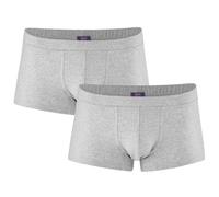 Living Crafts Farell Herren Pants aus Bio Baumwolle, 2er-Pack M Grey Melange