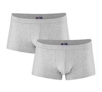 Living Crafts - FARELL | Pants, 2er-Pack - Geschmeidige Passform, Weiche elastische Materialmischung, Moderner Niedriger Schnitt (XL, Grey Melange)