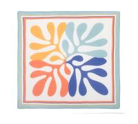 Living Crafts Halstuch 'ARLES' 60x60 cm, aus Baumwoll-Seide-Mix, multicolour