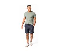 Living Crafts Herren-Bermuda-Short 'ALFON' aus 100 % Leinen, deep sea, Gr. 50
