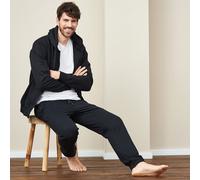 Living Crafts Bio-Herren-Jogginghose "Calvin" mit Schubtaschen schwarz, Gr. M