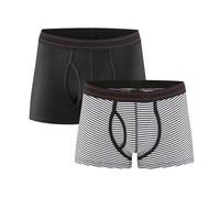 Living Crafts Herren Pants, 2er-Pack - APOLLO black/natural S