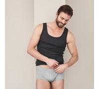 Living Crafts 2er-Pack Bio-Herren-Pants "Farell" grey melange, Gr. S