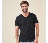 Living Crafts Herren T-Shirt, 2er-Pack - DEAN black S