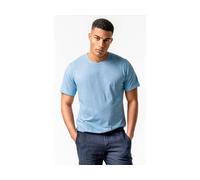 Living Crafts Herren-T-Shirt 'AARLO' aus Baumwoll-Leinen-Mix, wave, Gr. M