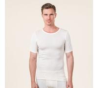 Living Crafts Herren Unterhemd aus Wolle natural 7