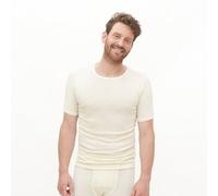 Living Crafts Bio-Herren-T-Shirt 'JACOB' mit Rundhalsausschnitt, natural, Gr. L