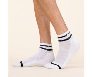 Living Crafts Hohe Sneaker-Socken, 2er Pack - ORELL White (weiß) 35-38