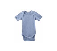 Living Crafts Honey Baby Kurzarm-Body aus Bio Baumwolle 74/80 Blau Melange