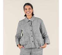 Living Crafts Jacke - ONYX Salt and Pepper (grau) 46