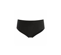 Living Crafts - Jade | Taillen-Slip - Hochwertiges Feinripp, ohne irritierende Seitennähte, elastischer Bund, formstabiles Beinausschnitt, Bio-Baumwolle (44/46, Black)