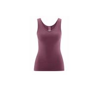 Living Crafts Damen Unterhemd Bio Baumwolle beere 36/38