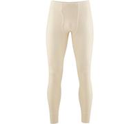 Living Crafts Herren-Unterhose lang aus Bio-Baumwolle natur, Gr. M