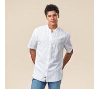 Living Crafts Kurzarm Hemd - RUBEN White (weiß) 50