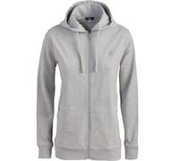 Living Crafts Damen Kapuzenjacke - LAMINA grey melange XS