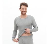 Living Crafts Langarm-Shirt - JOHAN grey melange 4