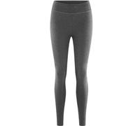 Living Crafts Bio-Damen-Leggings 'Lisa' graphite melange, Gr. XL